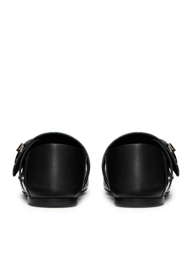 Suitnegozi BALLERINA MARY-JANE VLOGO LOCKER IN VERNICE Limitato a 3 giorni