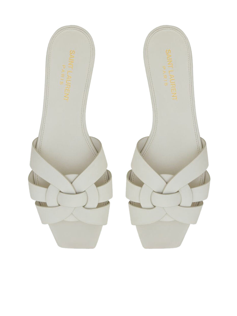 Suitnegozi MULE PIATTE TRIBUTE IN PELLE LISCIA Qualità