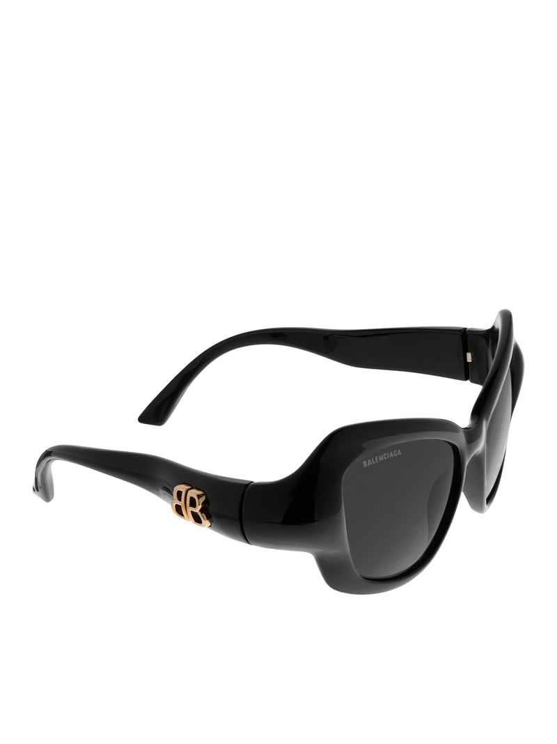 Suitnegozi OCCHIALI DA SOLE PALAZZO CAT DA DONNA IN NERO Novità