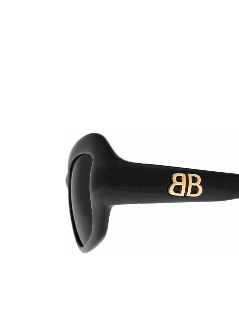 Suitnegozi OCCHIALI DA SOLE PALAZZO CAT DA DONNA IN NERO Novità