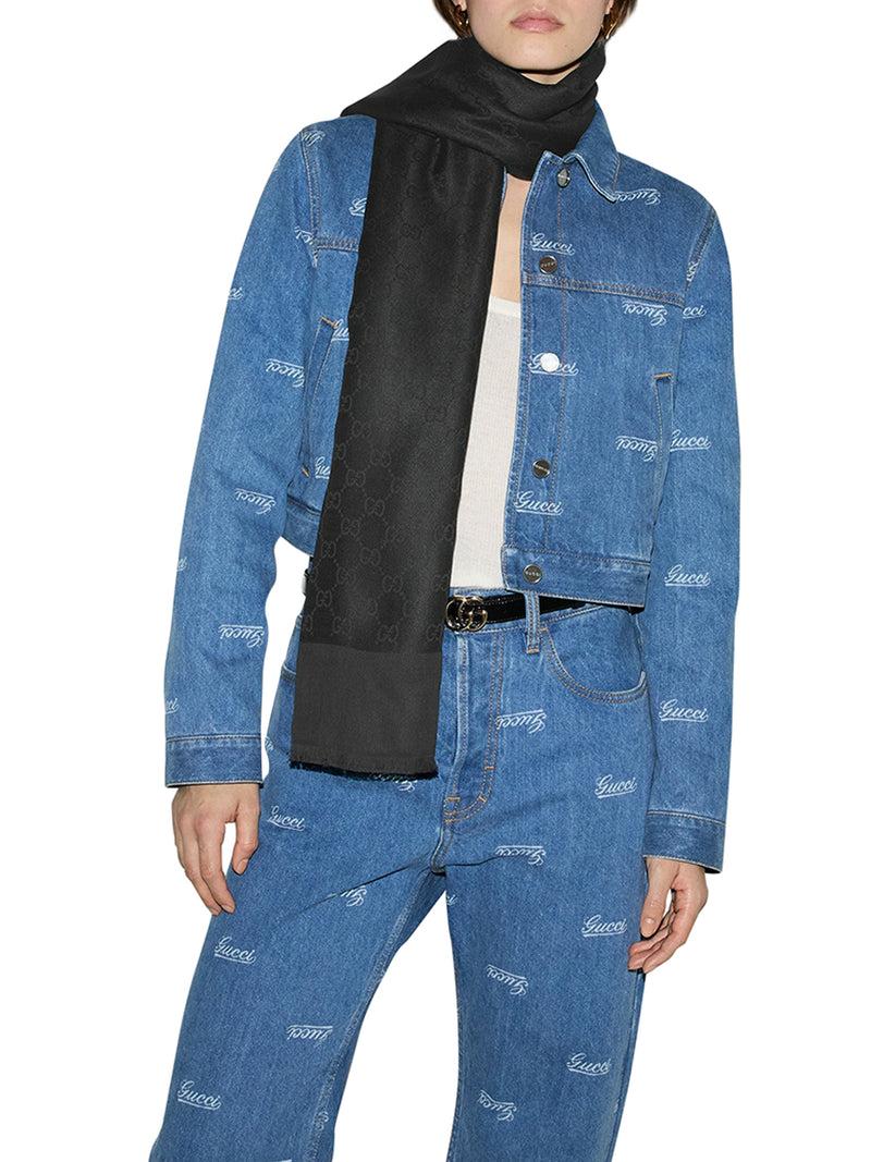 Suitnegozi SCIALLE IN JACQUARD DI COTONE SETA GG Negozio