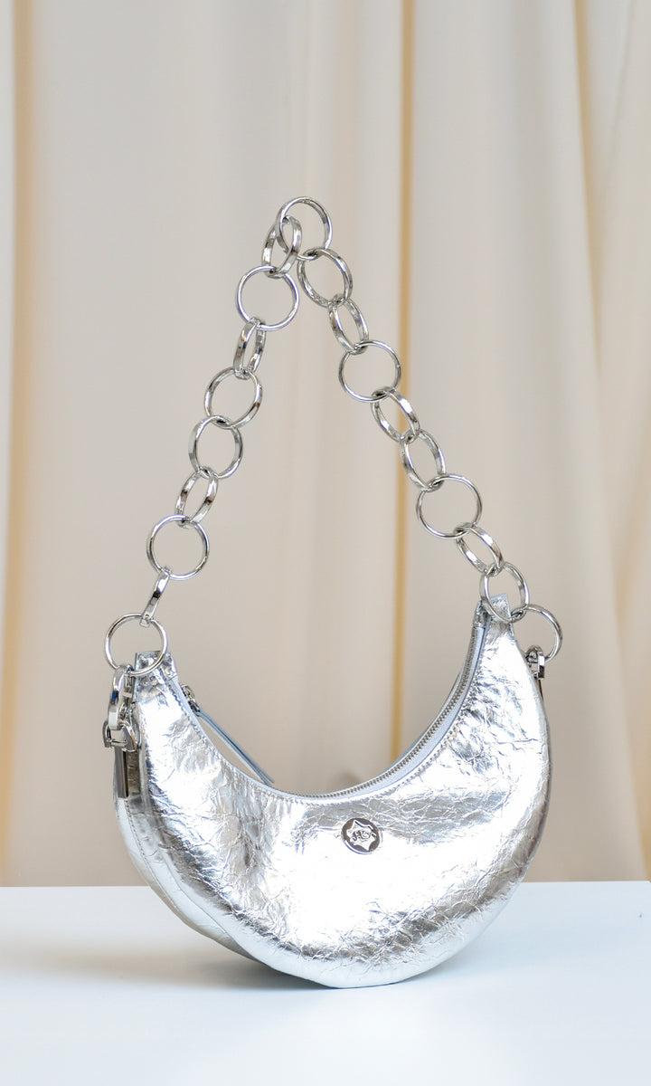 Sara Battaglia Banana Shoulder Bag Prezzo Ridotto