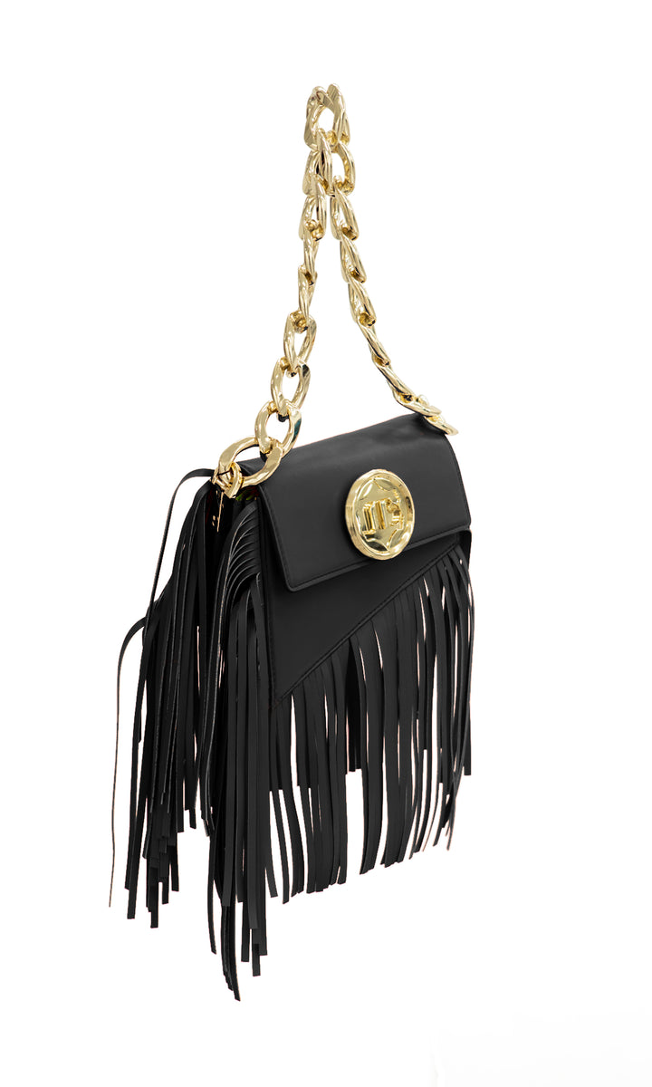 Sara Battaglia Euphoria Fringed Bag XS Online