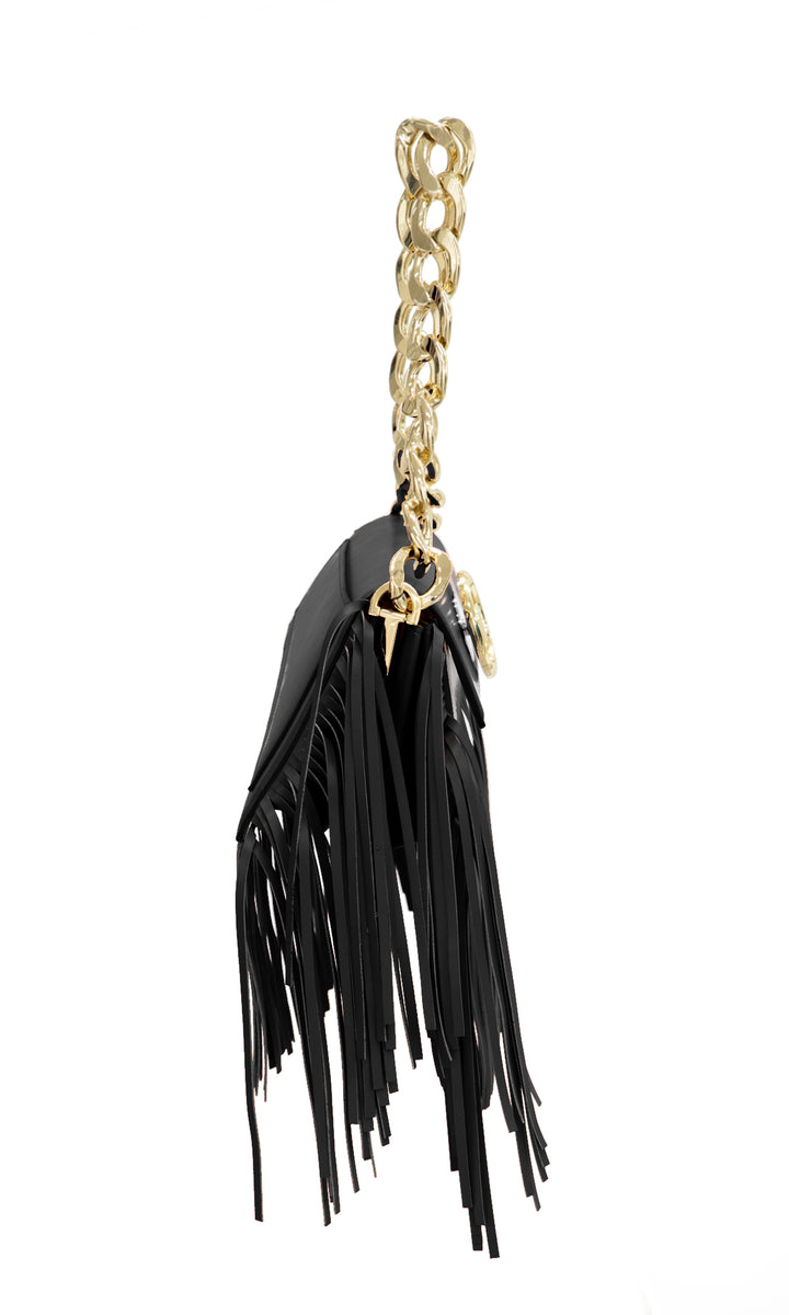 Sara Battaglia Euphoria Fringed Bag XS Online