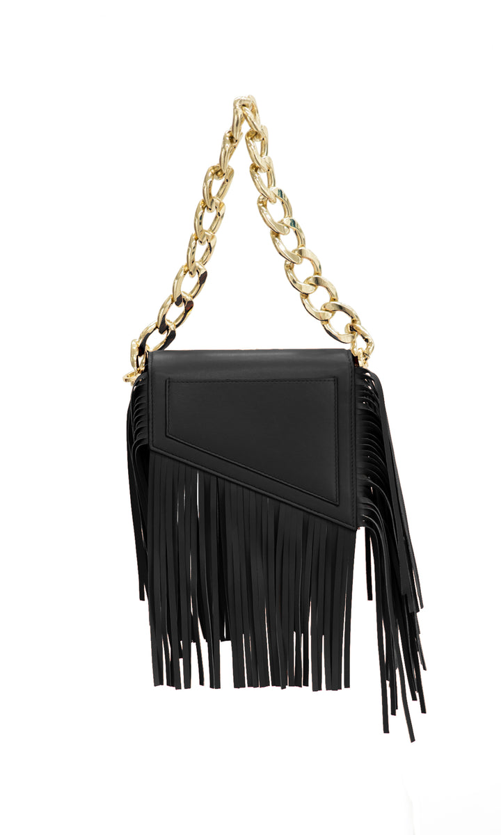 Sara Battaglia Euphoria Fringed Bag XS Online