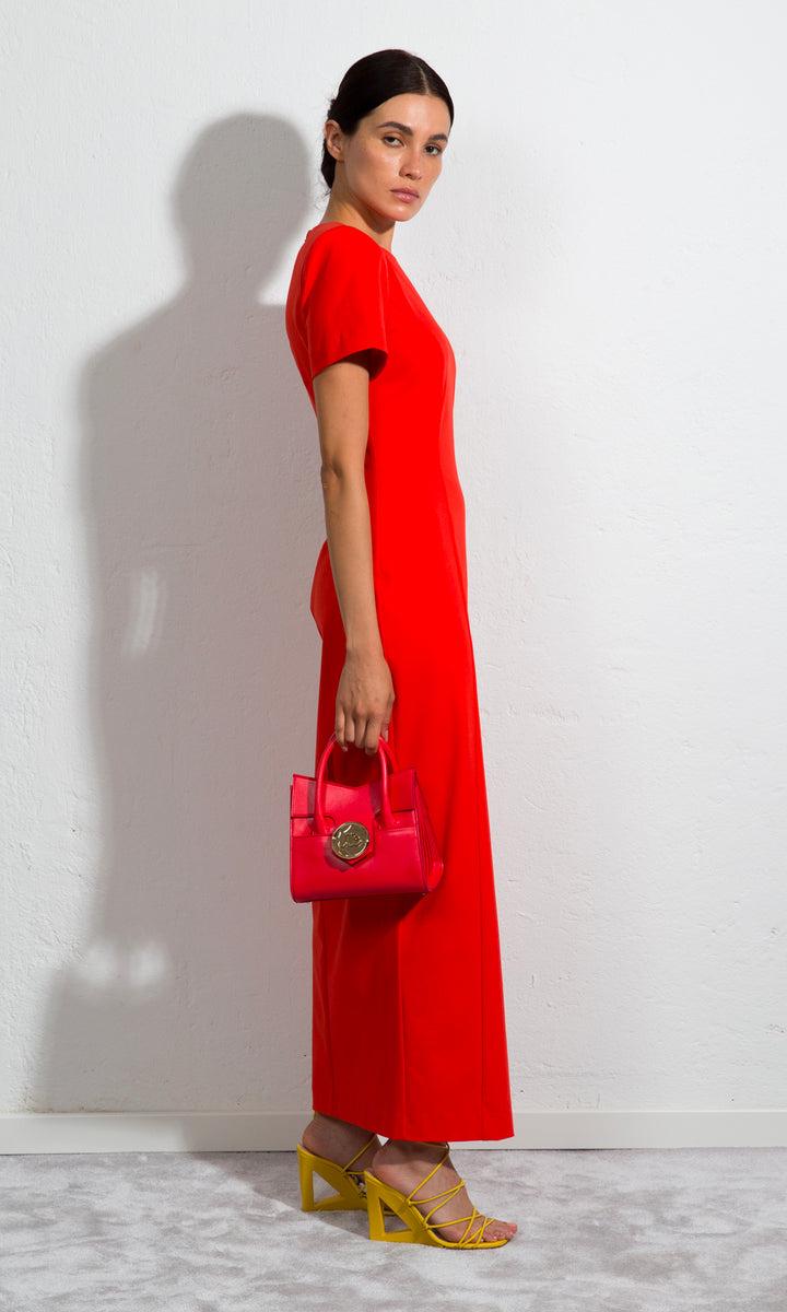 Sara Battaglia Slit Dress Offerta esclusiva