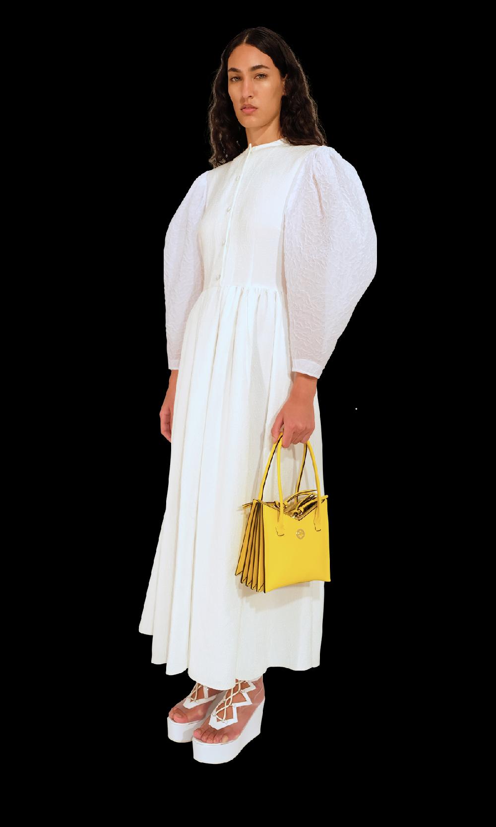 Sara Battaglia Tati Plissé Toy Tote Bestseller