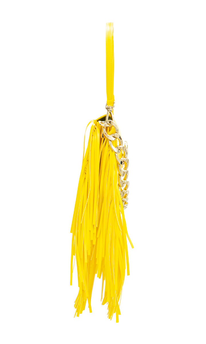 Sara Battaglia Euphoria Fringed Bag Comprane uno, ottenene uno gratis