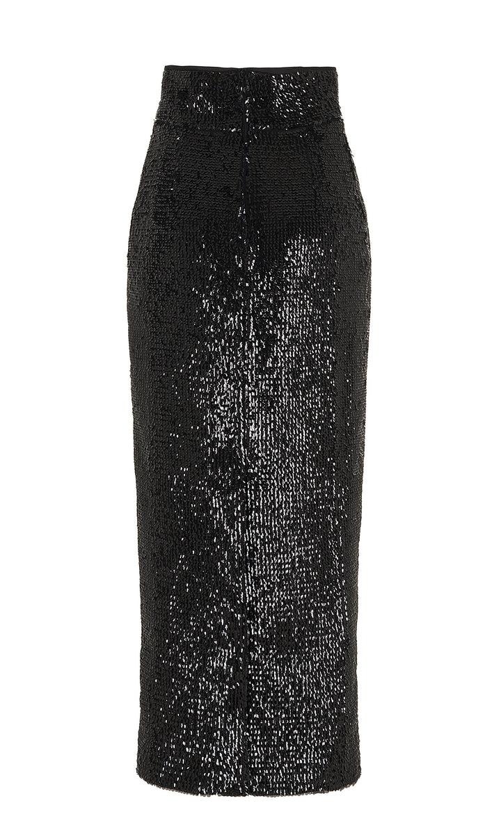Sara Battaglia Sequins tubino skirt Fino al 55% di sconto