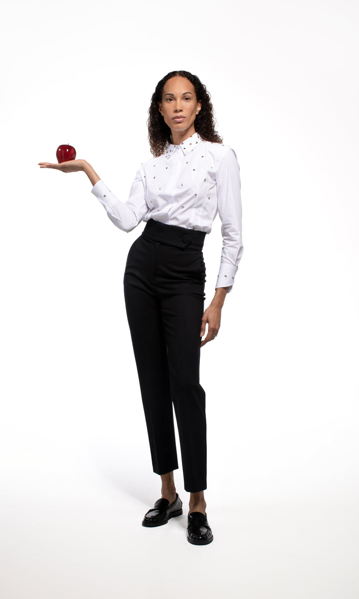Sara Battaglia Shirt with strass Officina
