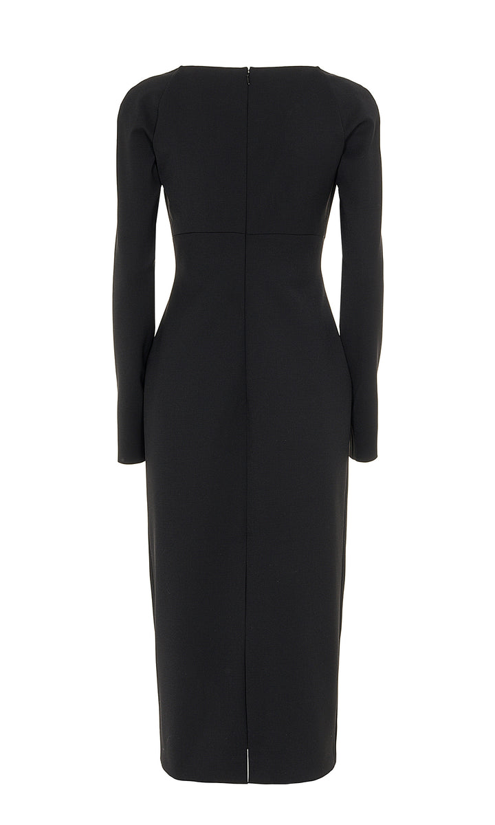 Sara Battaglia Longuette Dress Sconti questo mese