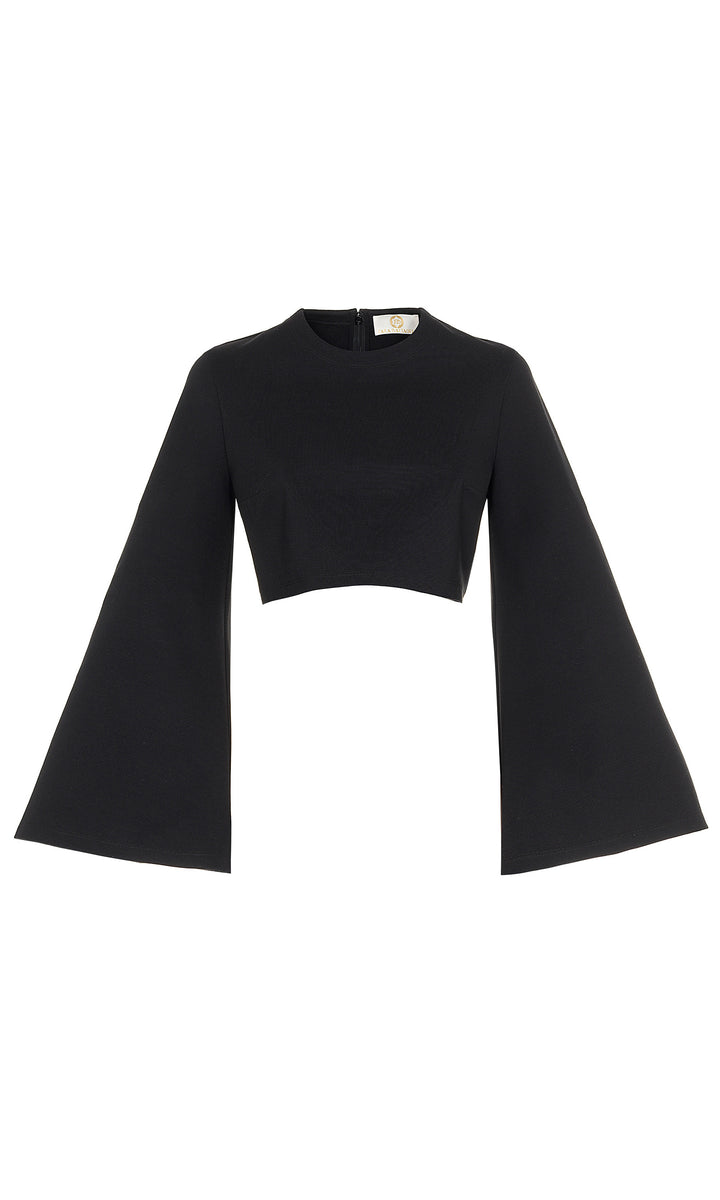 Sara Battaglia Wide long sleeves top Acquista Ora