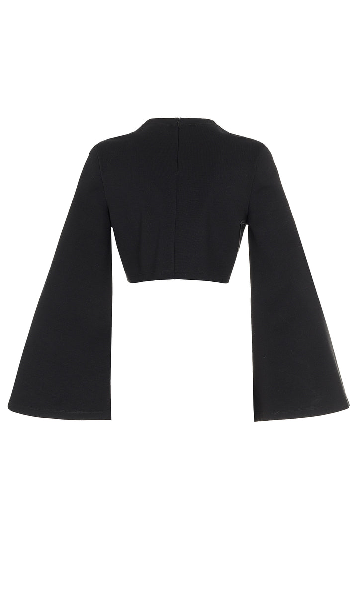 Sara Battaglia Wide long sleeves top Acquista Ora