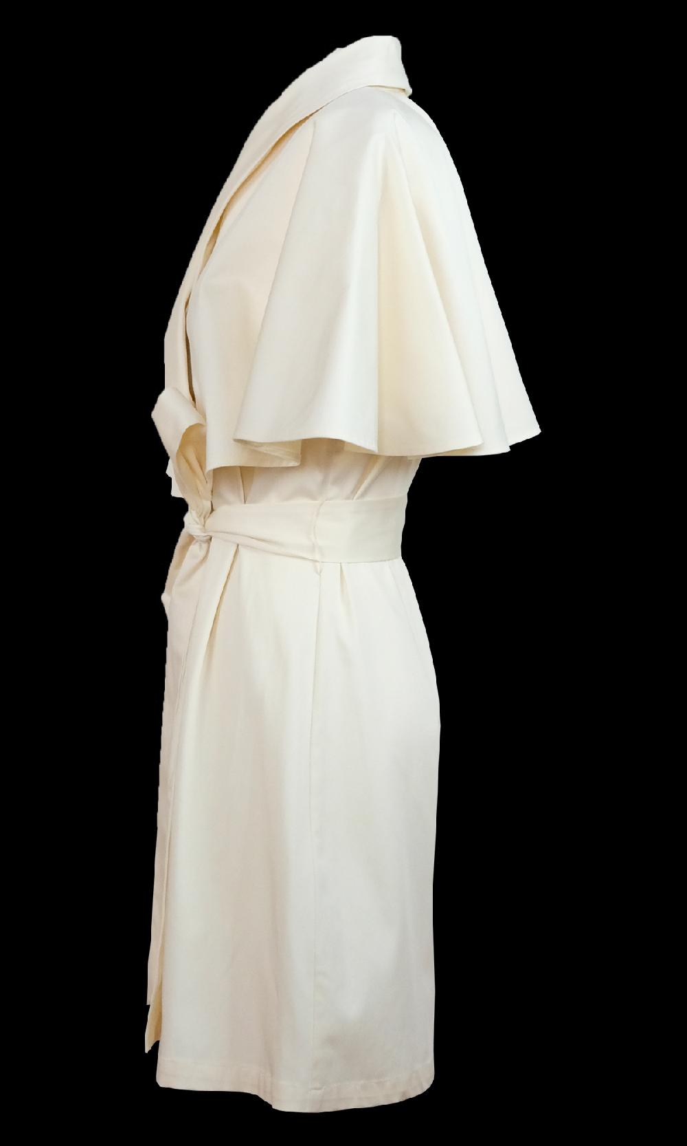 Sara Battaglia Cape Mini Dress Presa