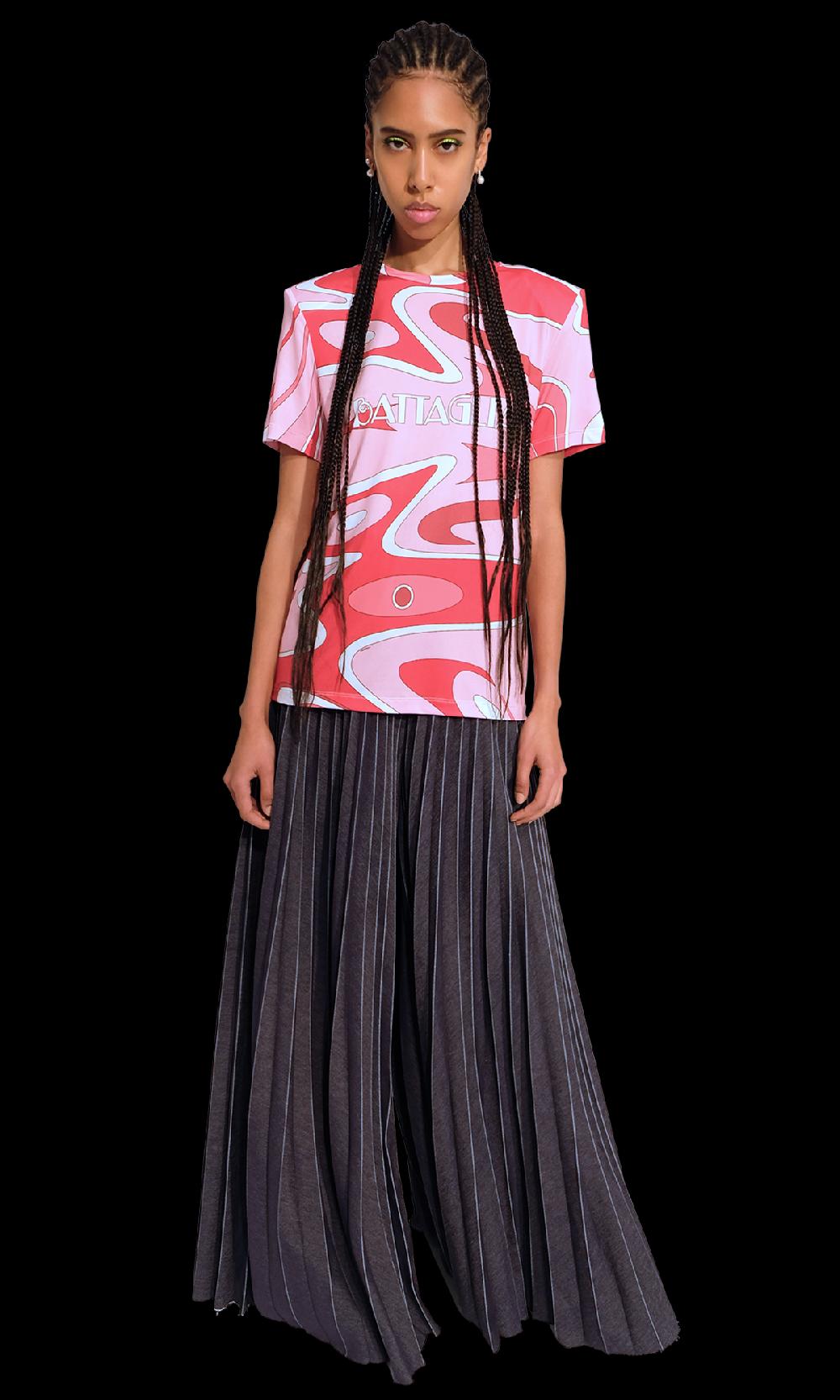 Sara Battaglia B T-Shirt Vendita Calda