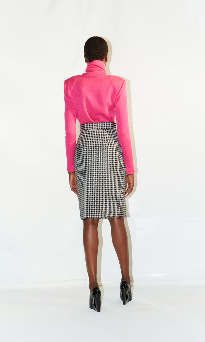 Sara Battaglia Holes Turtle Neck Moda