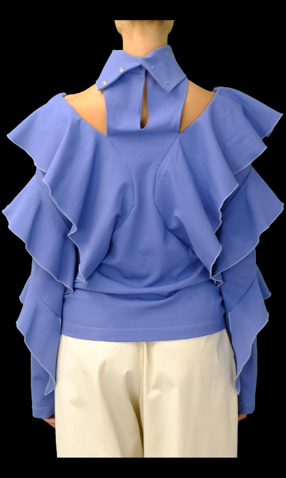 Sara Battaglia Ruffles Top Cyber Monday
