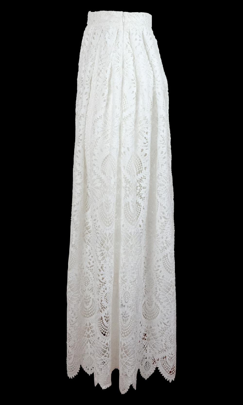 Sara Battaglia Lace Skirt Offerta natalizia