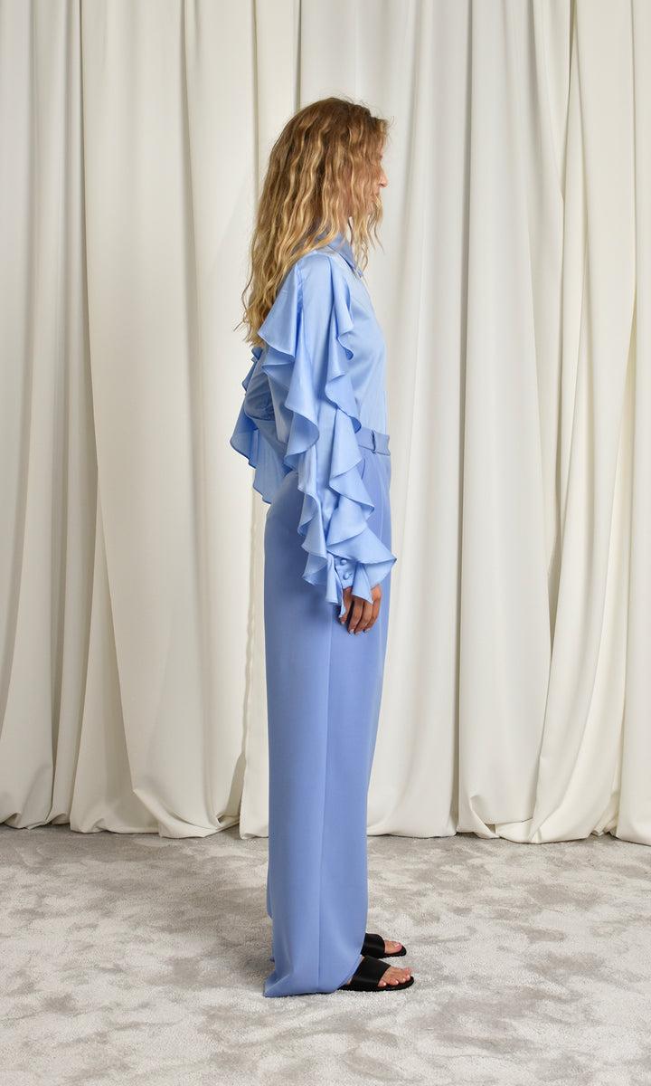 Sara Battaglia High waist pants Offerta migliore