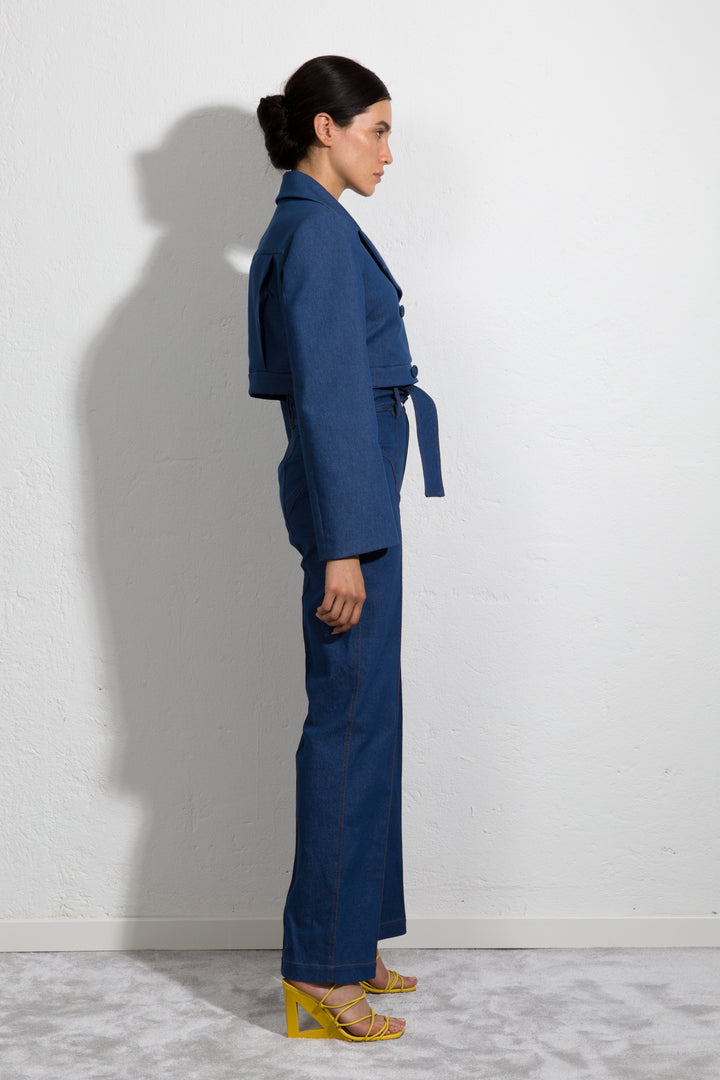 Sara Battaglia High Waisted Pants Ritorno libero