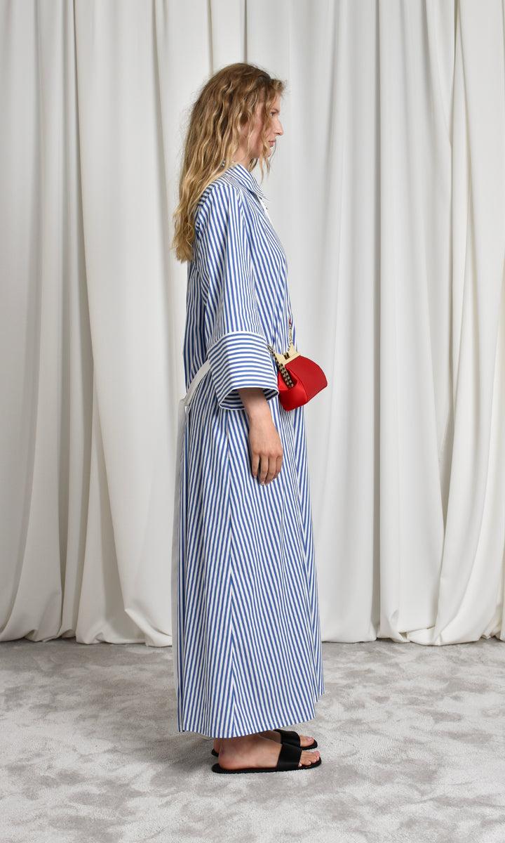 Sara Battaglia Long Chemisier Dress Super sconto