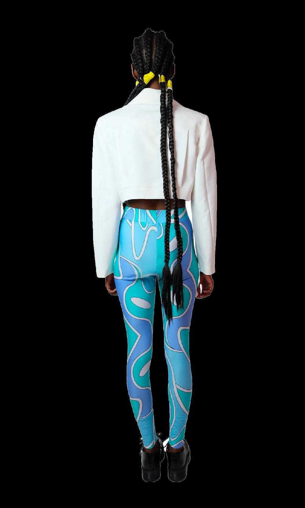 Sara Battaglia Ocean Leggings Vendita