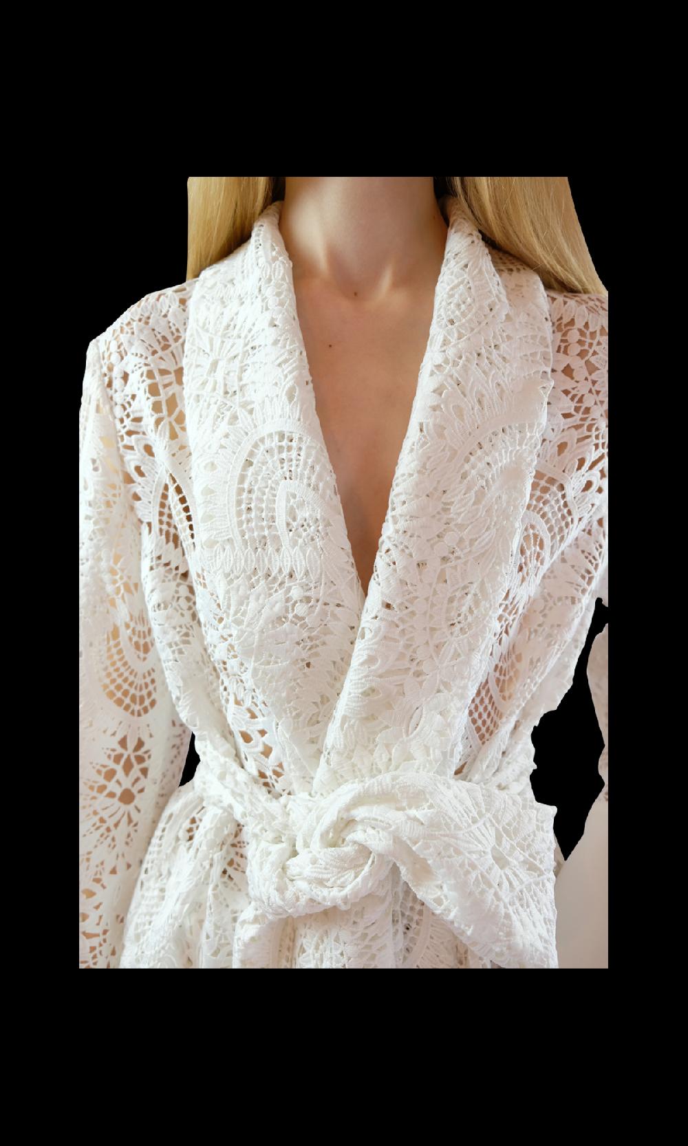 Sara Battaglia Lace Jacket Shopping Online