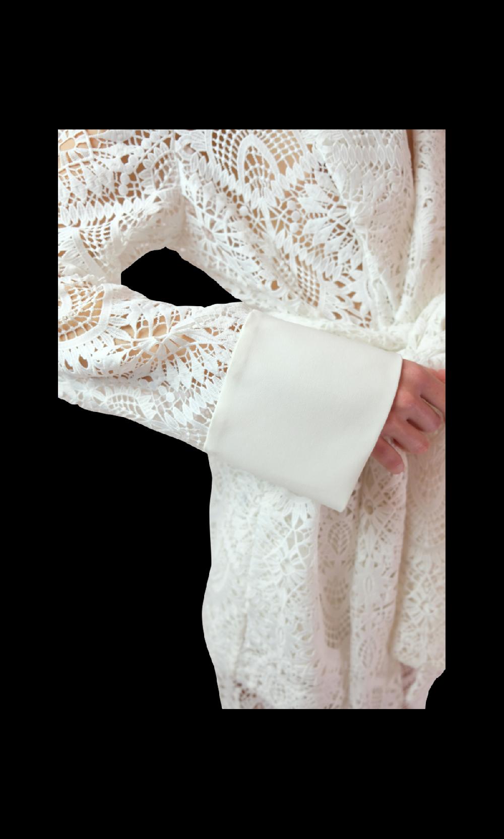 Sara Battaglia Lace Jacket Shopping Online