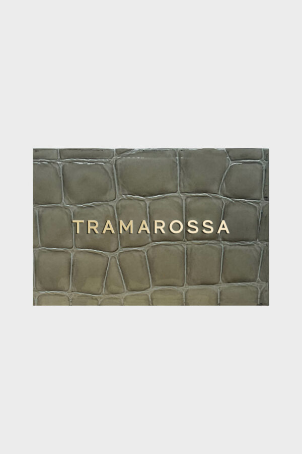 Sartoria Tramarossa Salpa Suede stampa Coccodrillo – Shiny Sage I Più Venduti