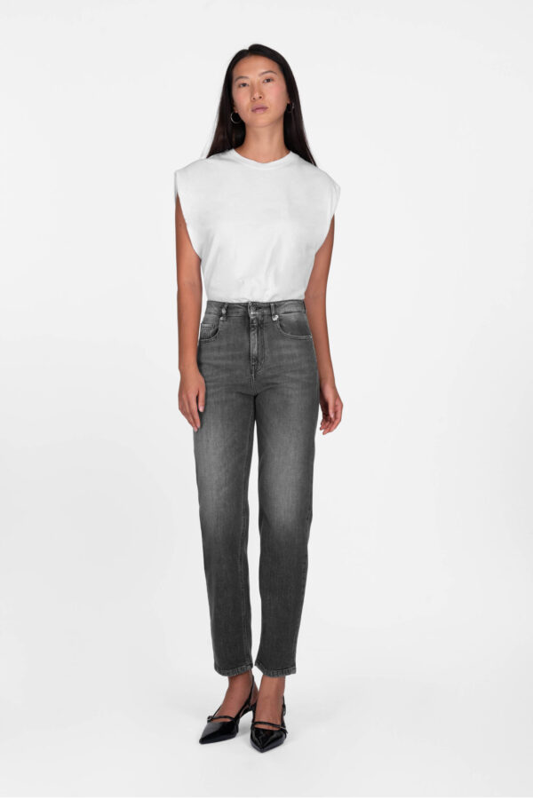 Sartoria Tramarossa JEANS MONICA MUM IN DENIM NERO Economico
