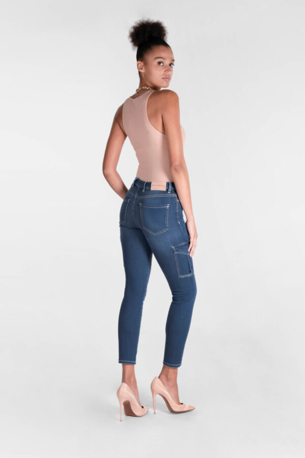 Sartoria Tramarossa ISABEL SKINNY BLU MEDIO Saldi Di Fabbrica