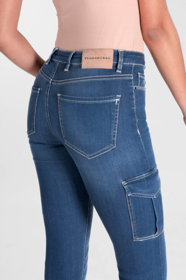 Sartoria Tramarossa ISABEL SKINNY BLU MEDIO Saldi Di Fabbrica