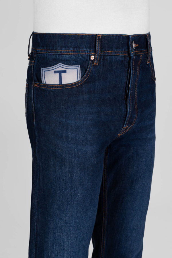Sartoria Tramarossa JEANS T-RED T3 LOOSE IN DENIM BLU SCURO Limitato a 3 giorni