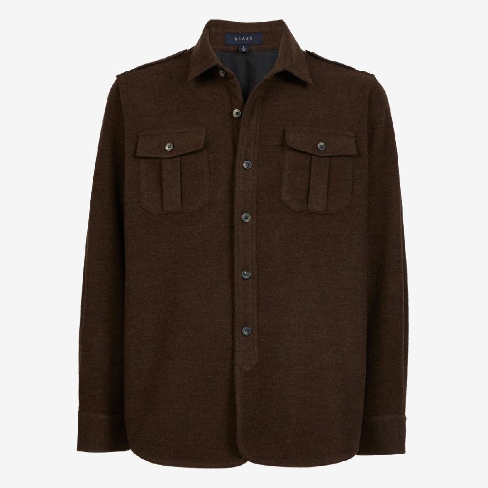 Sease Felpa Generale Dark Brown Presa