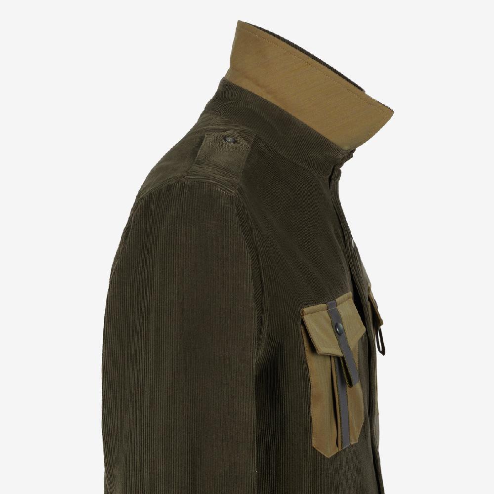 Sease Camicia Generale in stile militare - Bronzo Oliva Fornitura limitata