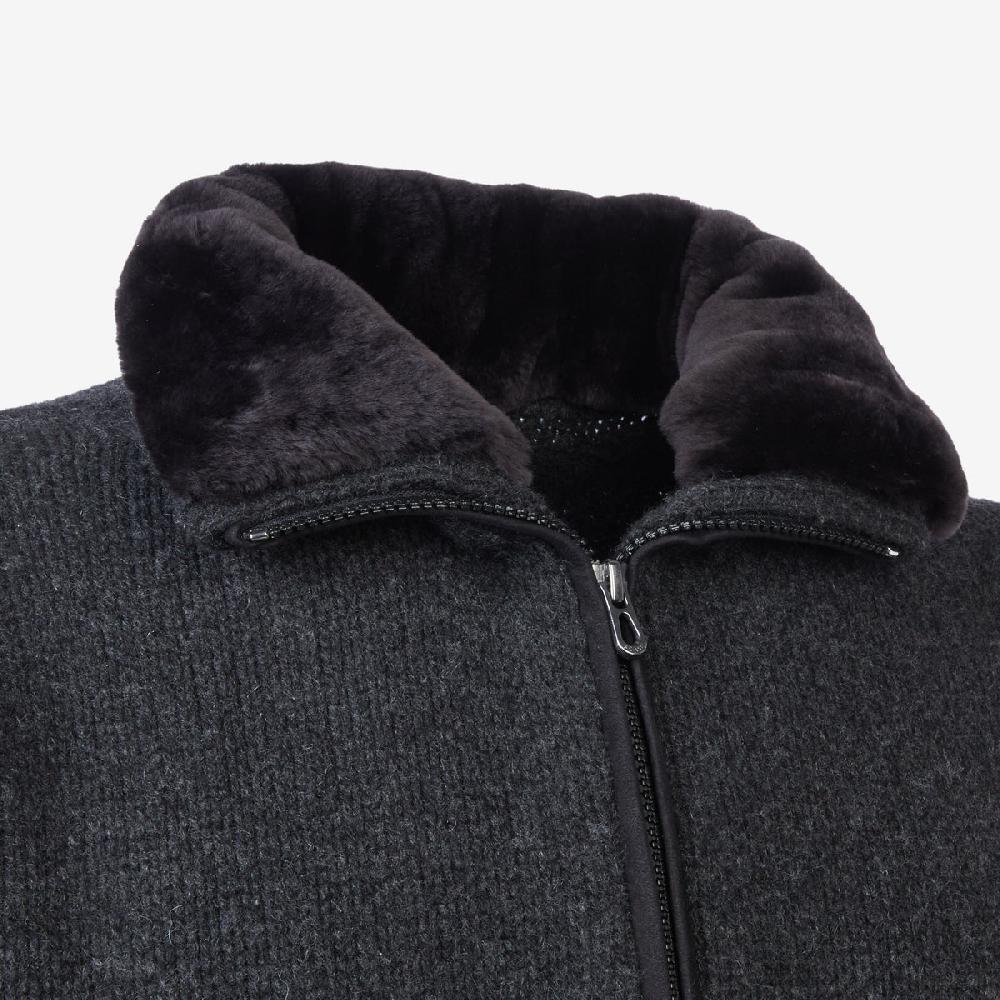 Sease Bomber lavorato a maglia - Grigio grafite Offerte