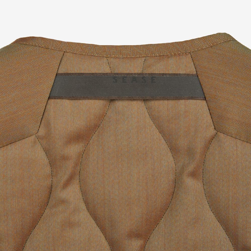 Sease Gilet trapuntato - Deserto iridescente Vendite Flash