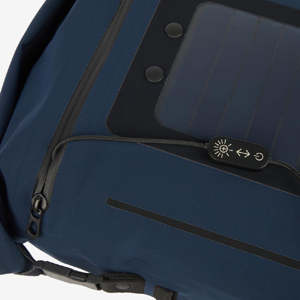Sease Zaino Mission Led con pannello solare - Blu Navy Vendita