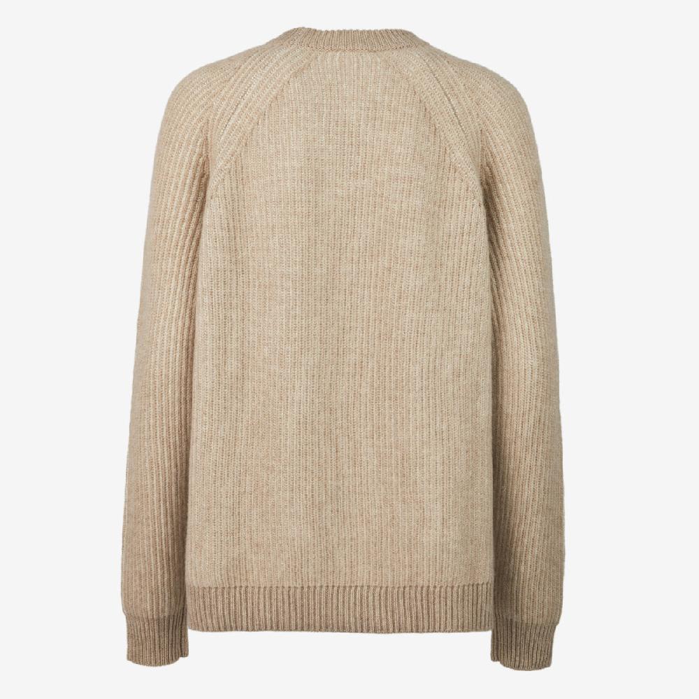 Sease Arlo Dinghy: maglione girocollo in cashmere - Oyster Sottocosto