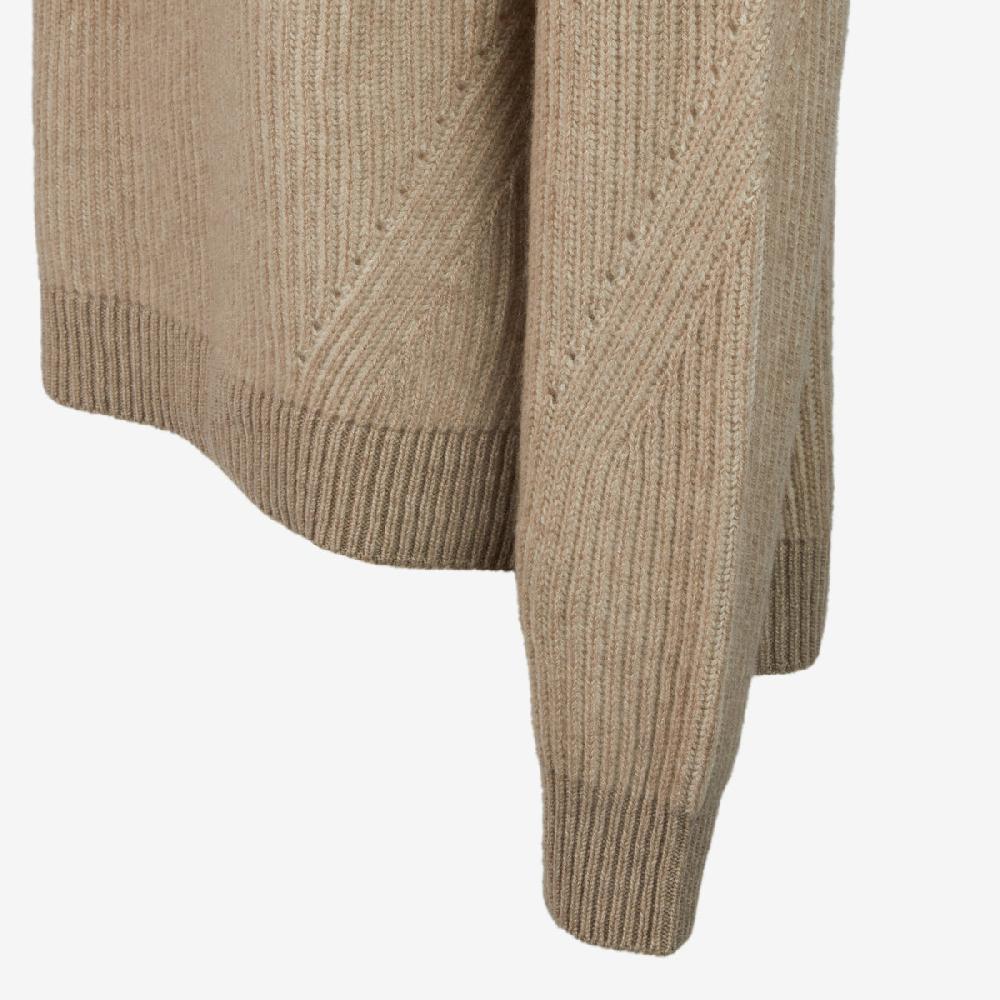 Sease Arlo Dinghy: maglione girocollo in cashmere - Oyster Sottocosto