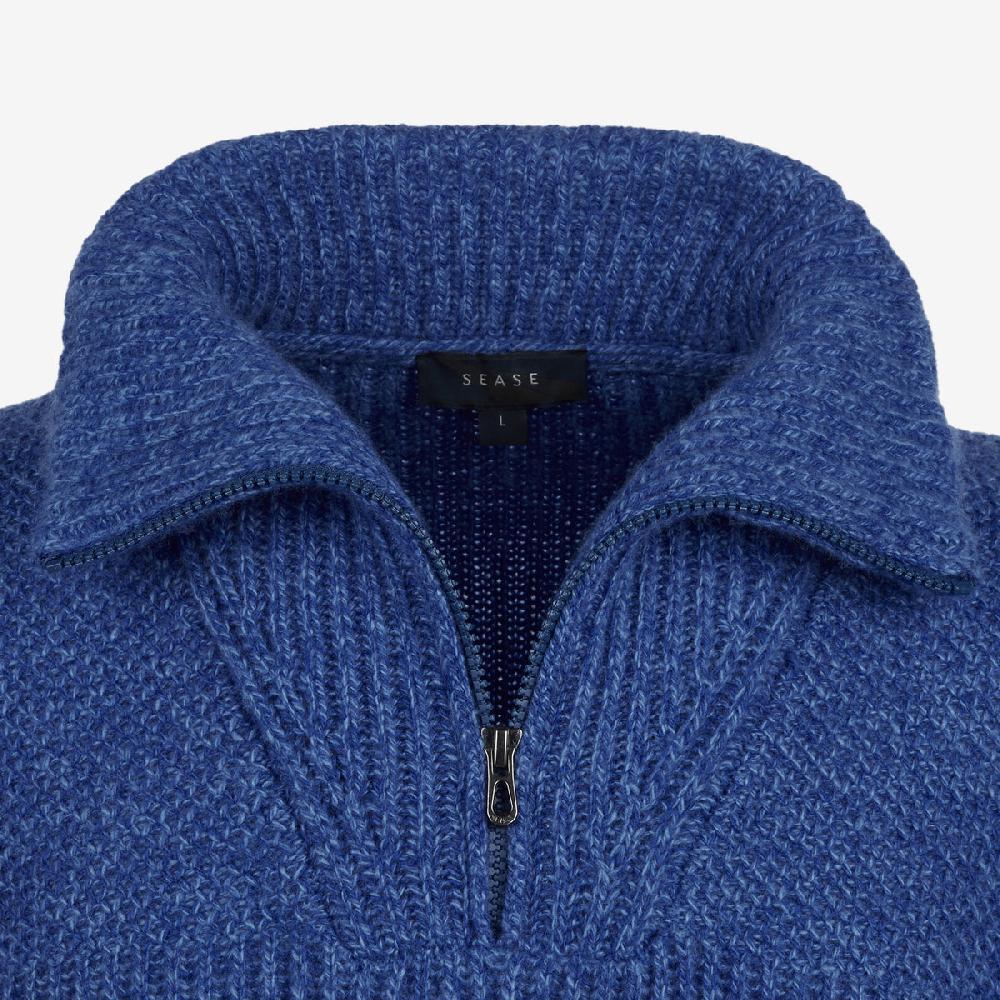 Sease Schooner: maglione in cashmere - Blu Brillante I Più Venduti