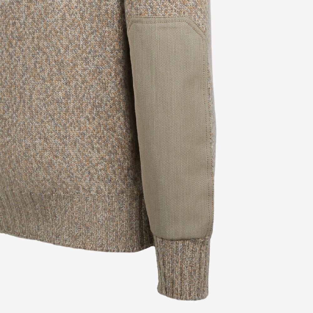 Sease Maglione in cashmere con scollo a V - Paglia In Saldo