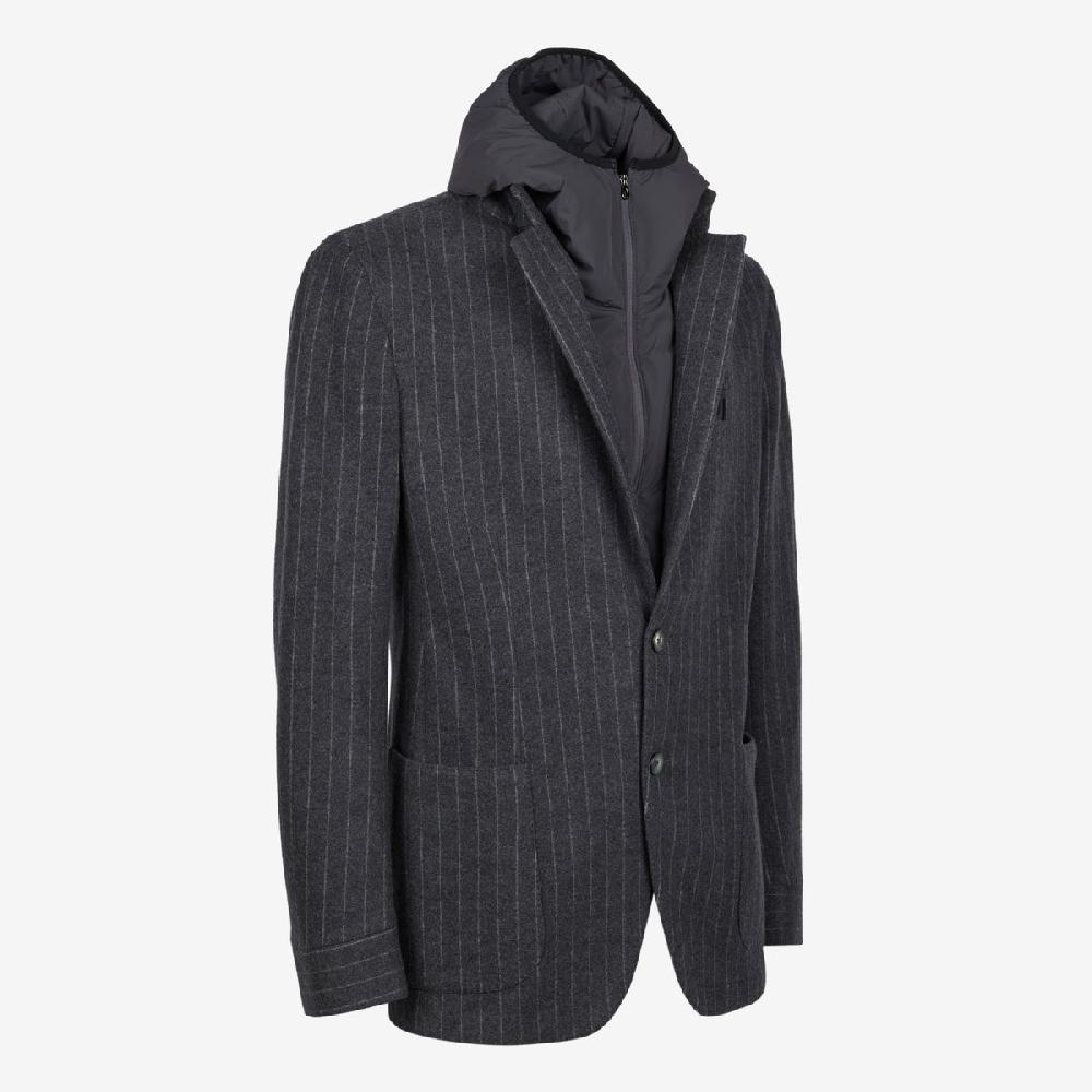 Sease Blazer con cappuccio - Grigio scuro Qualità