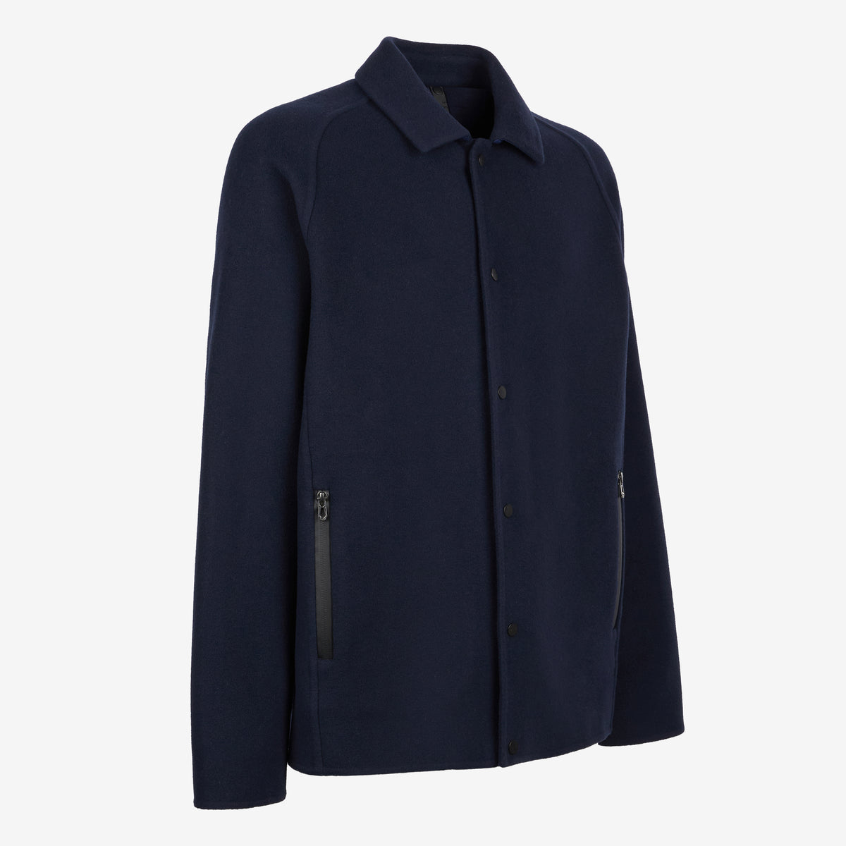 Sease Giacca corta Lifetime in cashmere double - Blu Navy Offerta