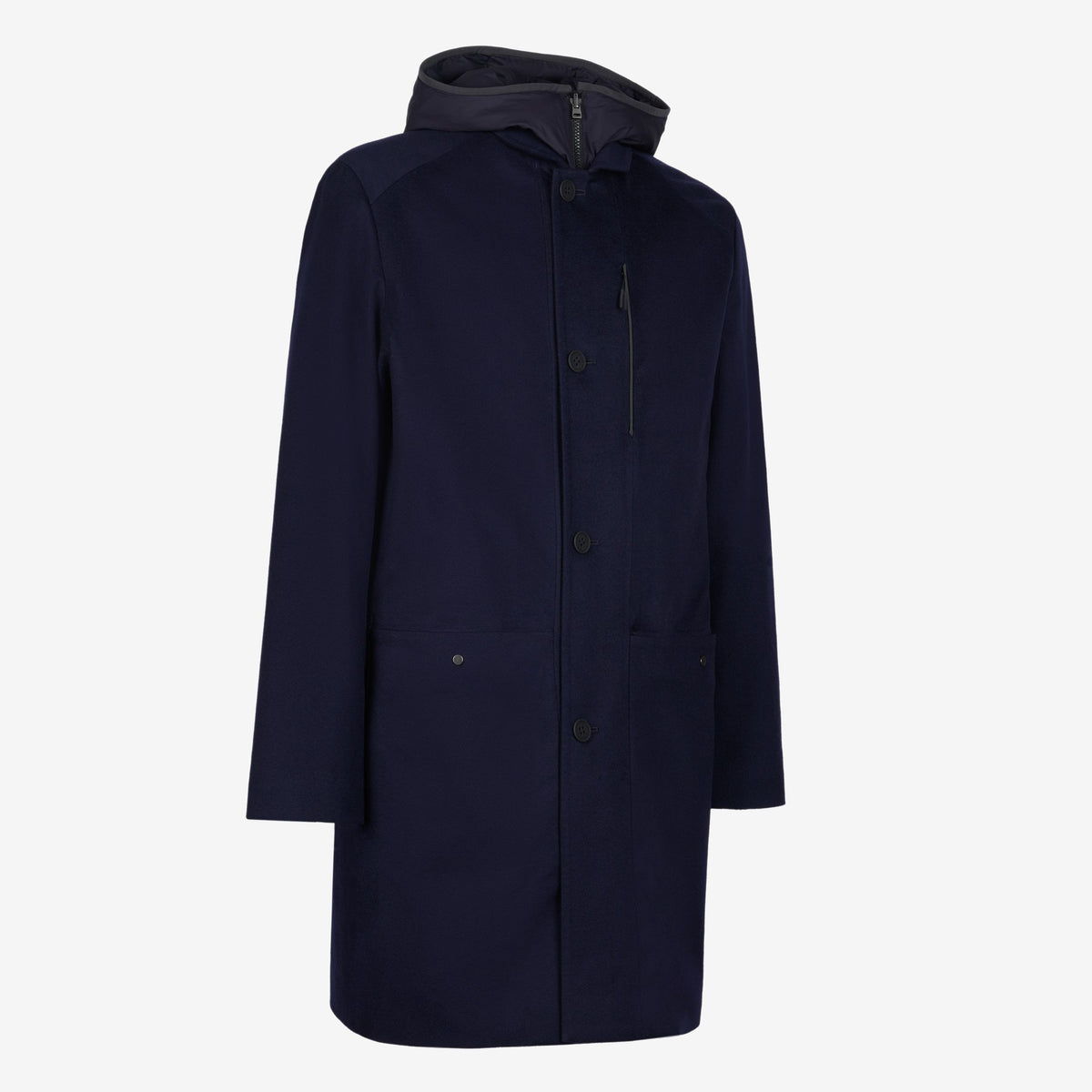 Sease Drone Trench Coat Navy Online