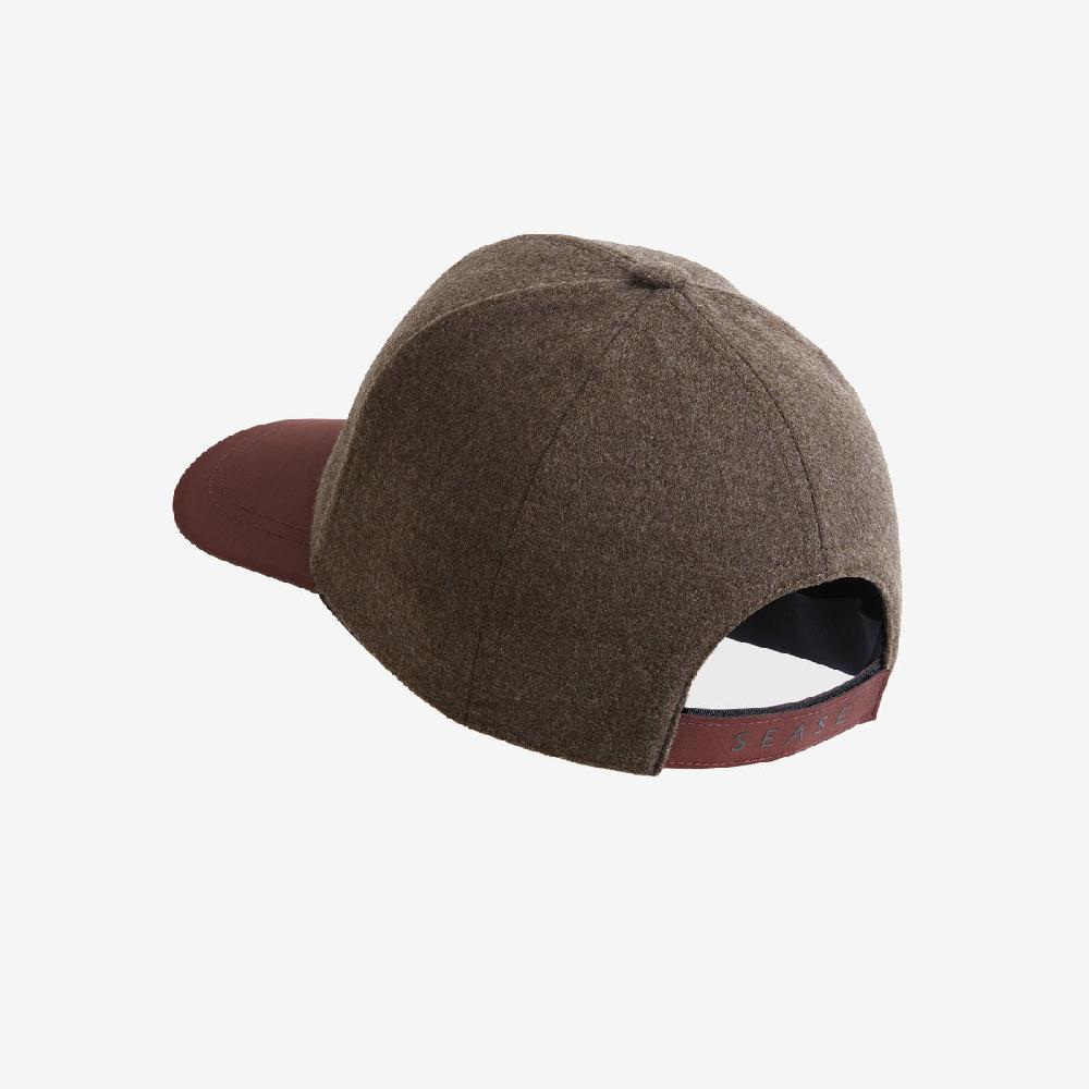 Sease Sease Cap Dark Brown Saldi Di Fabbrica