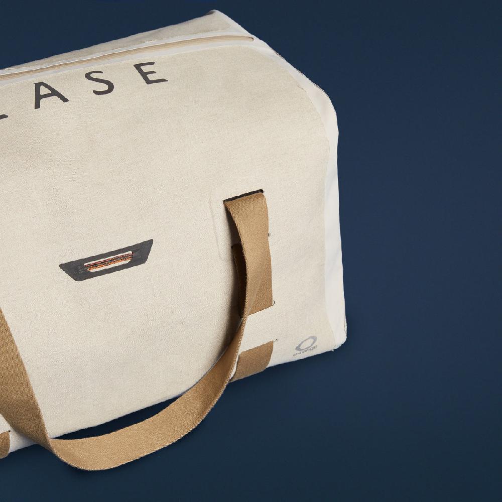 Sease Mission Duffle Bag Hemp - Ecru In Saldo