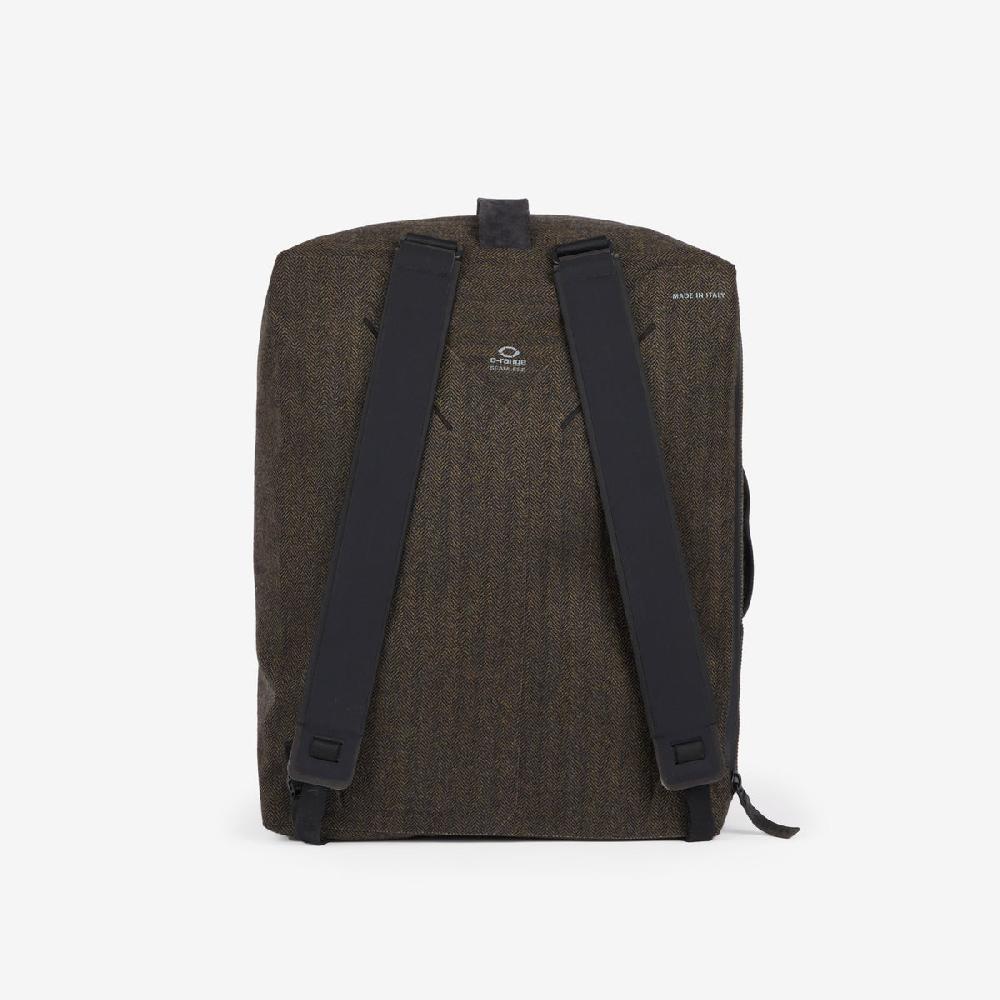 Sease Duffle Or58: zaino elegante spazioso - Marrone noce Offerte
