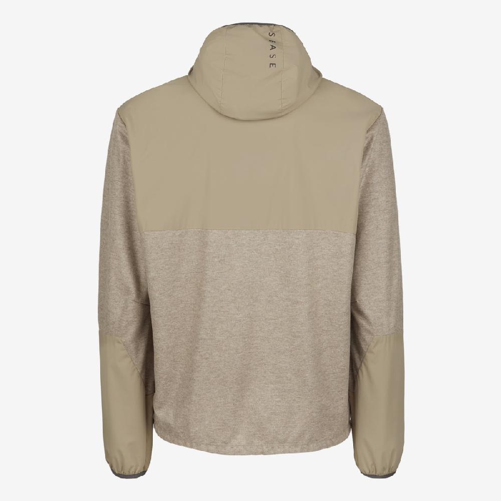 Sease Felpa con cappuccio e zip intera - Oyster In vendita