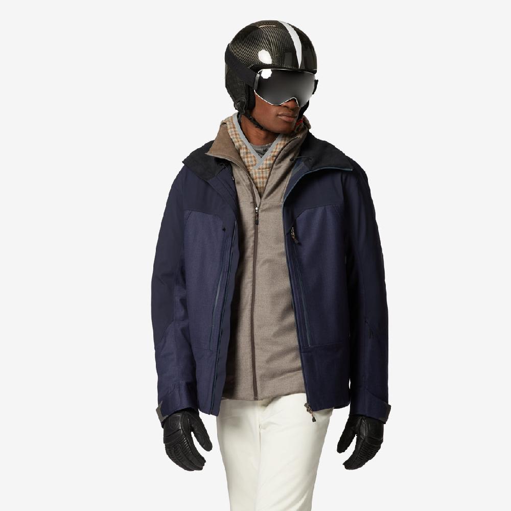 Sease Giacca da sci 3L antivento impermeabile - Blue Navy Qualità Garantita